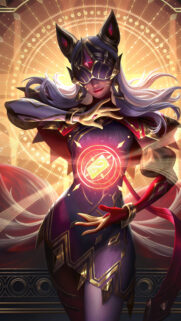 Arcana Ahri League of Legends Mobile Wallpaper