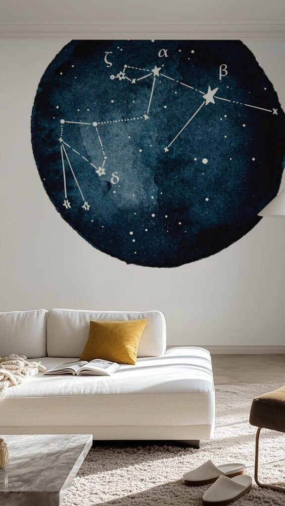 Aquarius Constellation Celestial Aesthetic Spiritual Zodiac Wallpaper
