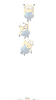 Minions Vertical Chain Hanging Mobile Wallpaper