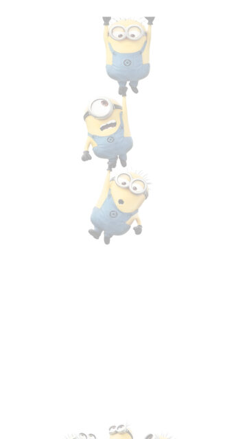 Minions Vertical Chain Hanging Mobile Wallpaper