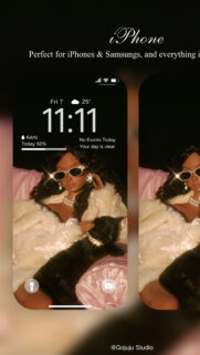 Luxury Abundance and Self-Love Manifestation Aesthetic Wallpaper