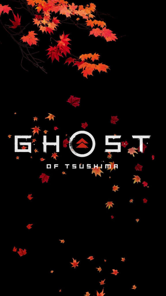 Ghost of Tsushima Autumn Maple Leaves Mobile Wallpaper