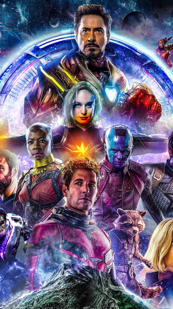 Avengers Endgame Superheroes Mobile Wallpaper