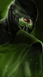 Reptile Mortal Kombat Character Mobile Wallpaper