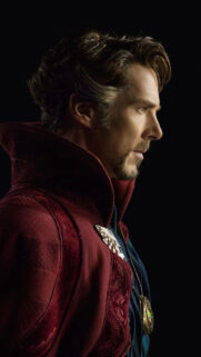Doctor Strange Profile Close Up Mobile Wallpaper