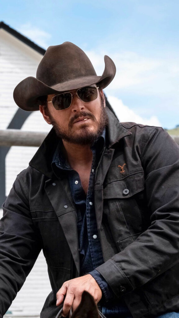 Rip Wheeler Yellowstone Character Mobile Wallpaper
