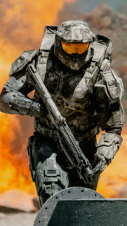 Master Chief Halo Combat Evolved Battle Mobile Wallpaper