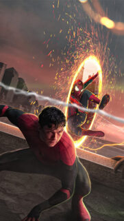 Spider-Man Multiverse Action Combat Cinematic Mobile Wallpaper