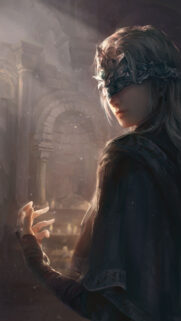 Fire Keeper from Dark Souls III Mobile Wallpaper