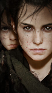 A Plague Tale Amicia and Hugo Dark Fantasy Mobile Wallpaper
