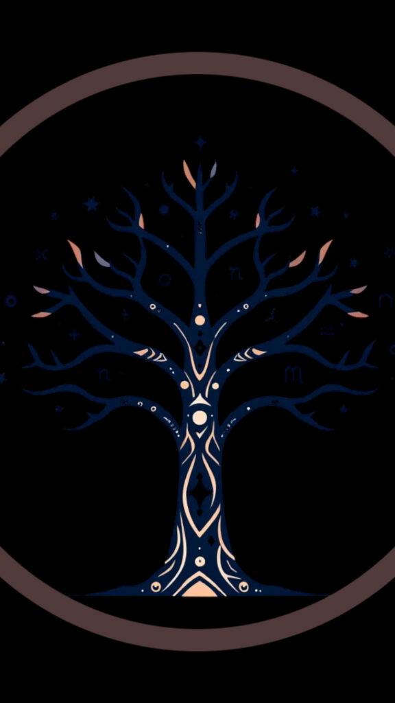 Virgo Earth Sign Zodiac Tree Spiritual Aesthetic HD Phone Wallpaper