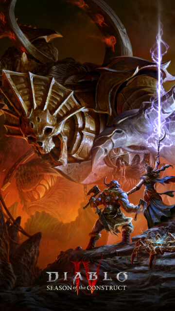 Diablo Season of the Construct Epic Fantasy Mobile Wallpaper