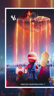 The Super Mario Bros. Movie Cinematic Mobile Wallpaper