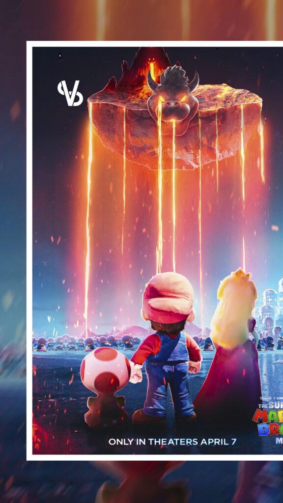 The Super Mario Bros. Movie Cinematic Mobile Wallpaper