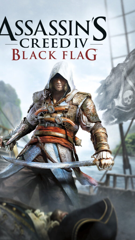 Edward Kenway Assassin Creed IV Black Flag Mobile Wallpaper