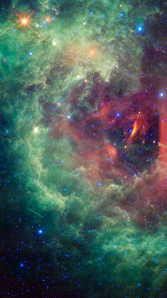 Nebula Stardust Cosmic Energy for Manifestation and Spiritual Awakening Wallpaper