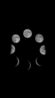 Moon Phases Cycle Spiritual Lunar Energy and Manifestation Wallpaper