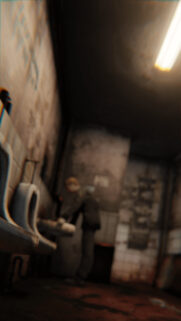 Silent Hill 2 James Sunderland Restroom Mobile Wallpaper