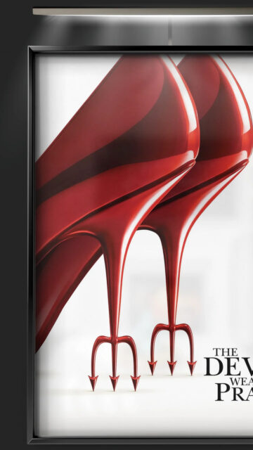The Devil Wears Prada Red Stiletto Pitchfork Mobile Wallpaper