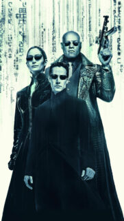 The Matrix Trilogy Main Characters Cinematic Mobile Wallpaper