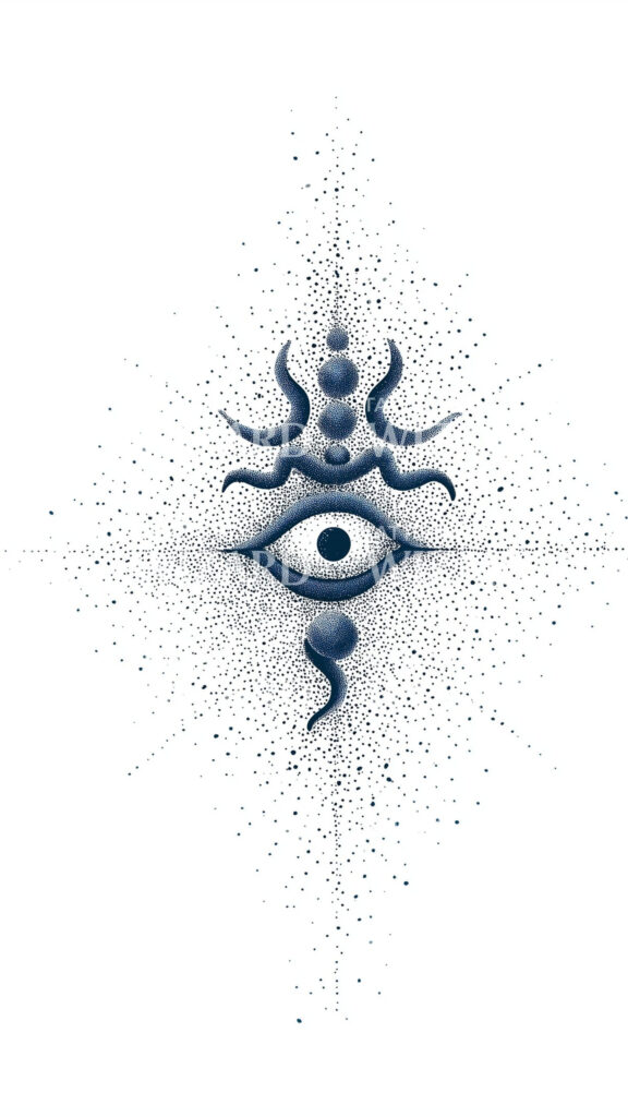 Third Eye Chakra Awakening and Intuition Spiritual Energy Wallpaper