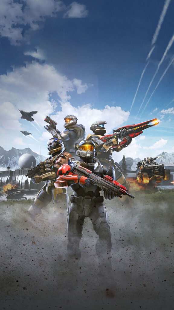 Halo Infinite Multiplayer Squad Combat Mobile Wallpaper