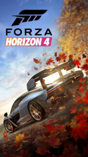 Forza Horizon 4 McLaren Senna Autumn Mobile Wallpaper