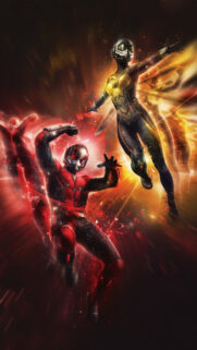 Ant-Man and the Wasp Dynamic Action Marvel Mobile Wallpaper