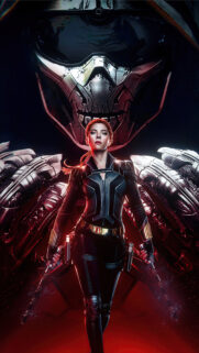 Natasha Romanoff and Taskmaster Black Widow Movie Mobile Wallpaper