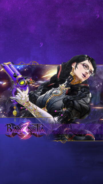 Bayonetta 3 Character Art Vertical Mobile Wallpaper