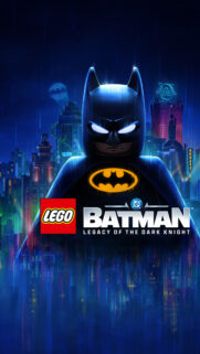 LEGO Batman Dark City Silhouette Mobile Wallpaper