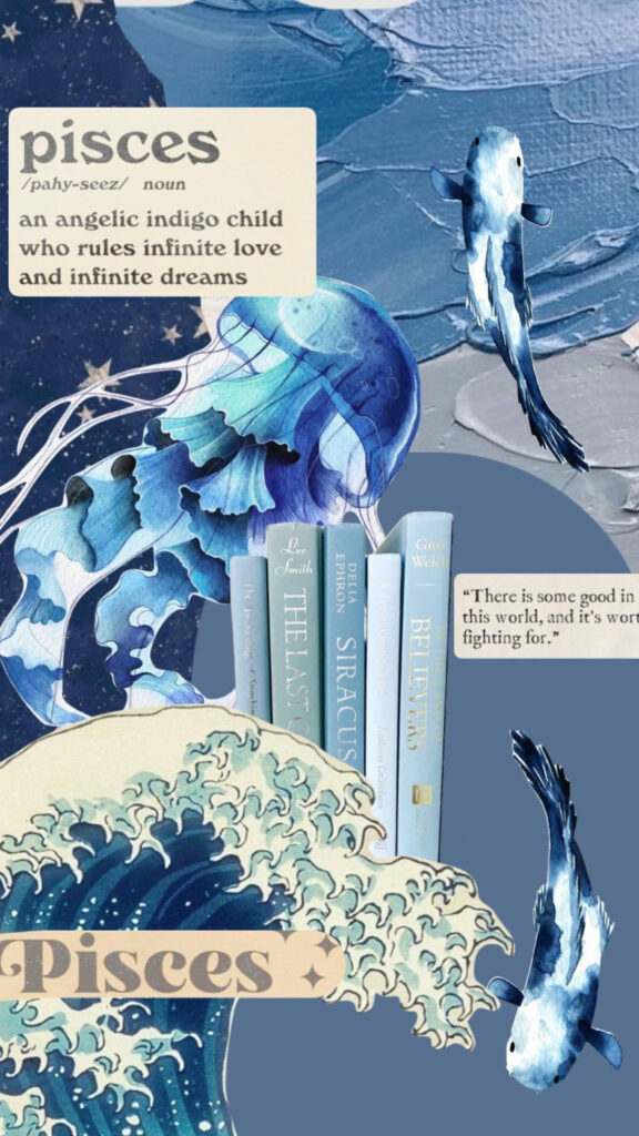 Dreamy Pisces Zodiac Aesthetic: Embrace Infinite Love and Emotional Intuition Wallpaper