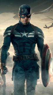Captain America Tactical Suit Mobile Wallpaper