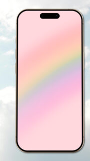 Pastel Aura Gradient Spiritual Healing Energy iPhone Wallpaper
