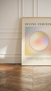 Divine Feminine Aura Energy Spiritual Manifestation Wallpaper