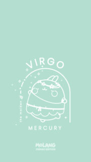 Virgo Zodiac Aesthetic: Mercury Ruled Earth Sign Cute Minimalist Wallpaper