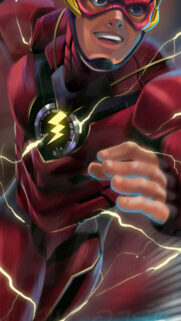 The Flash Speedster Hero Cinematic Style Mobile Wallpaper