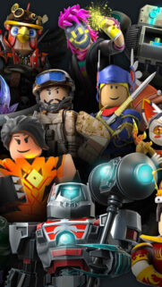 Roblox Character Action Squad Mobile Wallpaper