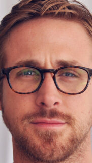 Close-up Portrait of Ryan Gosling Mobile Wallpaper