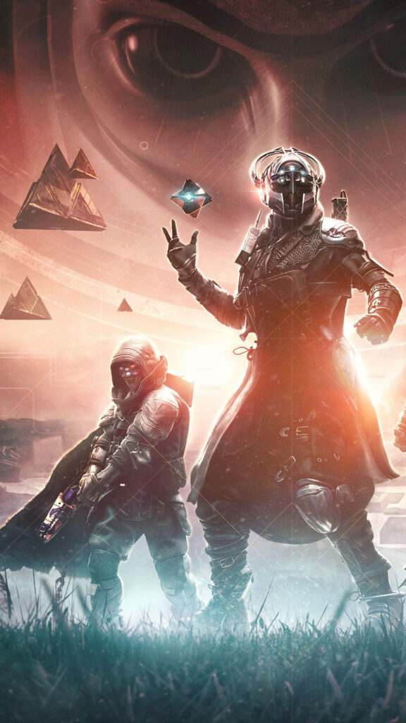 Destiny Guardians Space Warrior Mobile Wallpaper