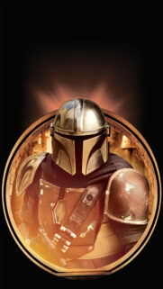 The Mandalorian Shiny Beskar Armor Mobile Wallpaper