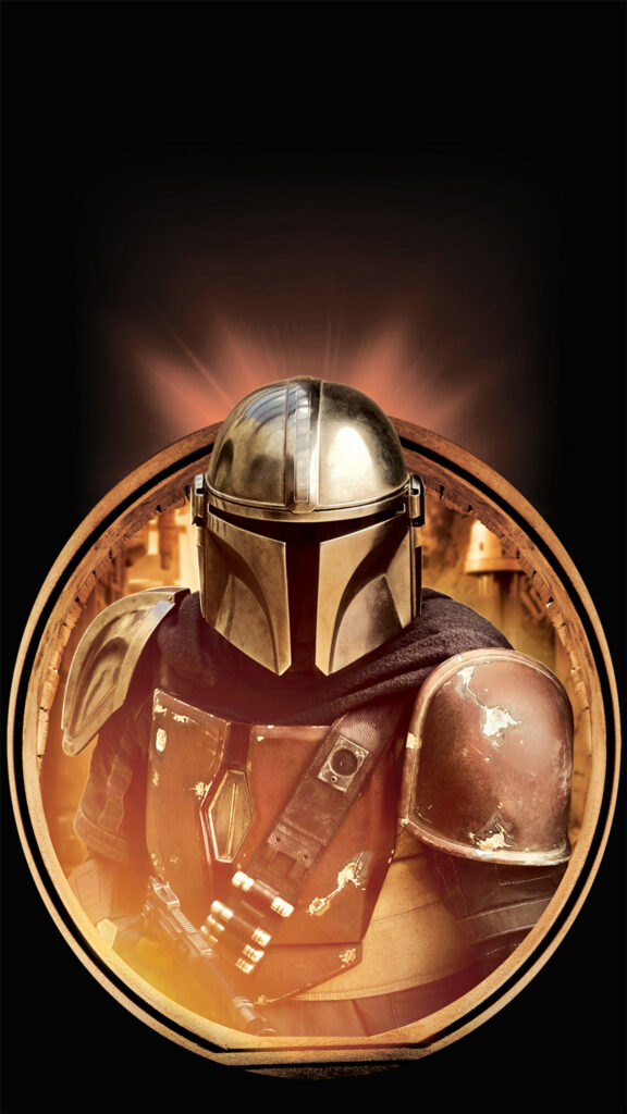 The Mandalorian Shiny Beskar Armor Mobile Wallpaper