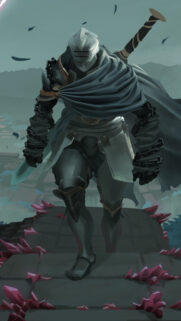 Knight in Shackles Digital Art Mobile Wallpaper