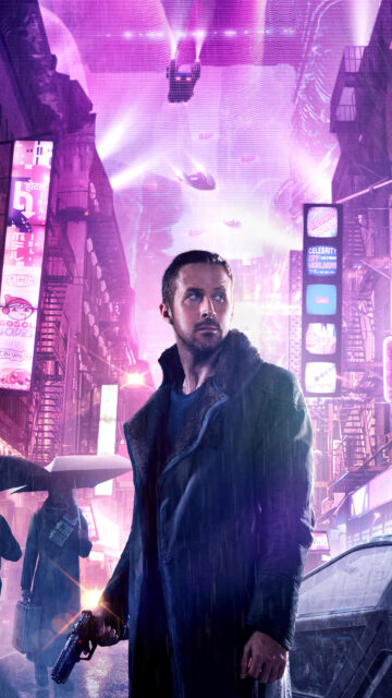 Blade Runner 2049 Ryan Gosling Sci-Fi Mobile Wallpaper