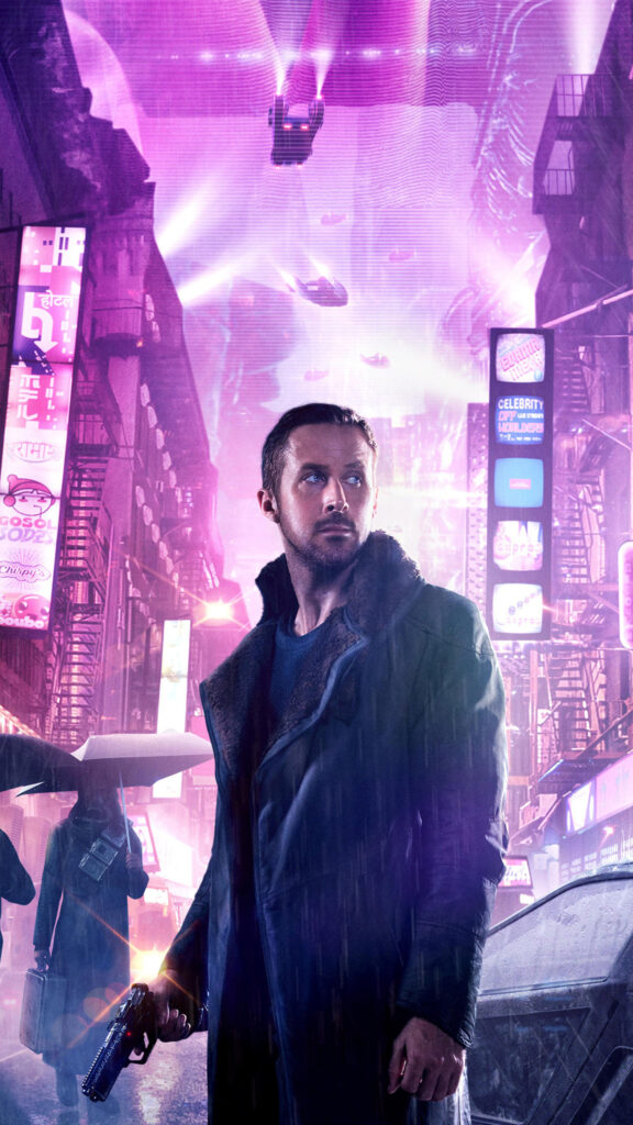 Blade Runner 2049 Ryan Gosling Sci-Fi Mobile Wallpaper