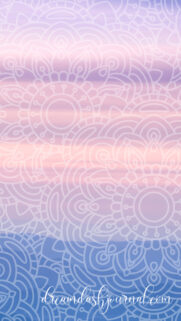 Soothing Pastel Mandala Spiritual Geometry and Mindfulness Phone Wallpaper
