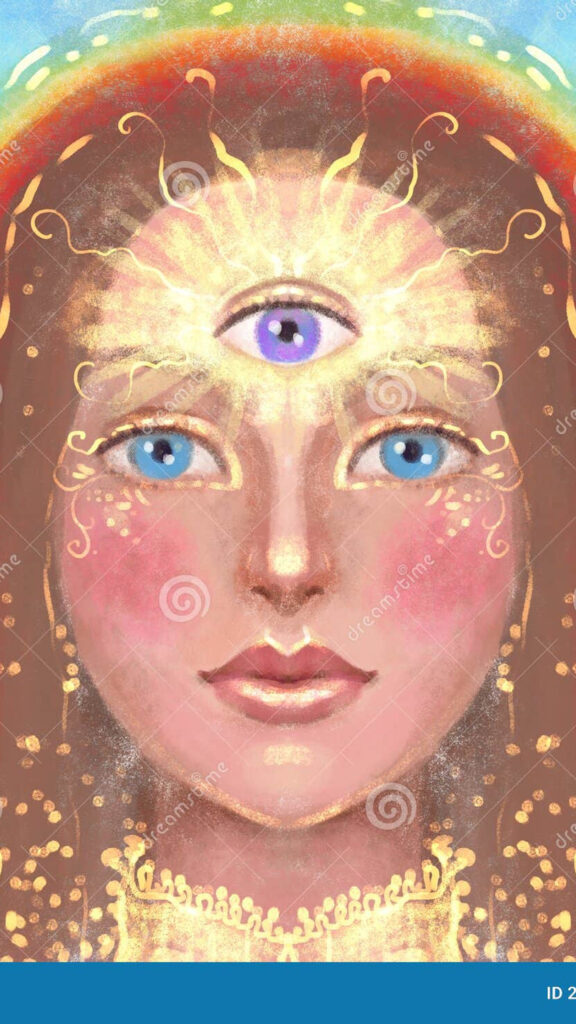 Third Eye Awakening Chakra Opening Spiritual Insight Energy Wallpaper