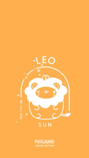 Leo Zodiac Sign Aesthetic: Personality Traits and Sun Sign Energy Wallpaper