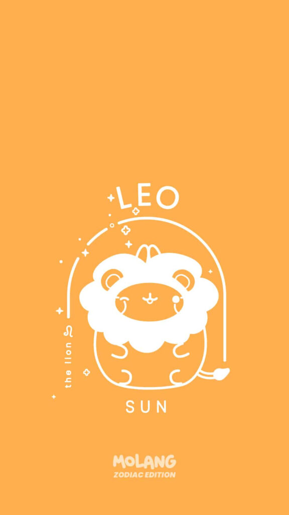 Leo Zodiac Sign Aesthetic: Personality Traits and Sun Sign Energy Wallpaper