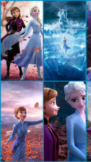 Frozen 2 Sisters Cinematic Mobile Wallpaper